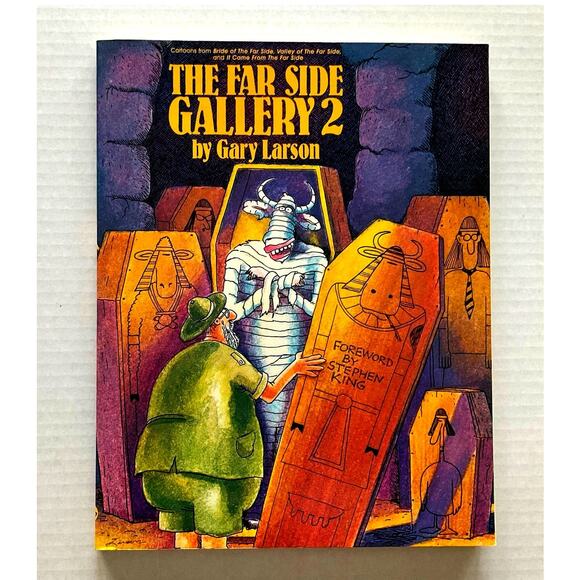 The Far Side Gallery 2 Book Vintage Gary Larson EUC - Picture 1 of 4